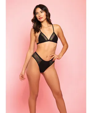 Amnesia Haze Bra & Panty Black
