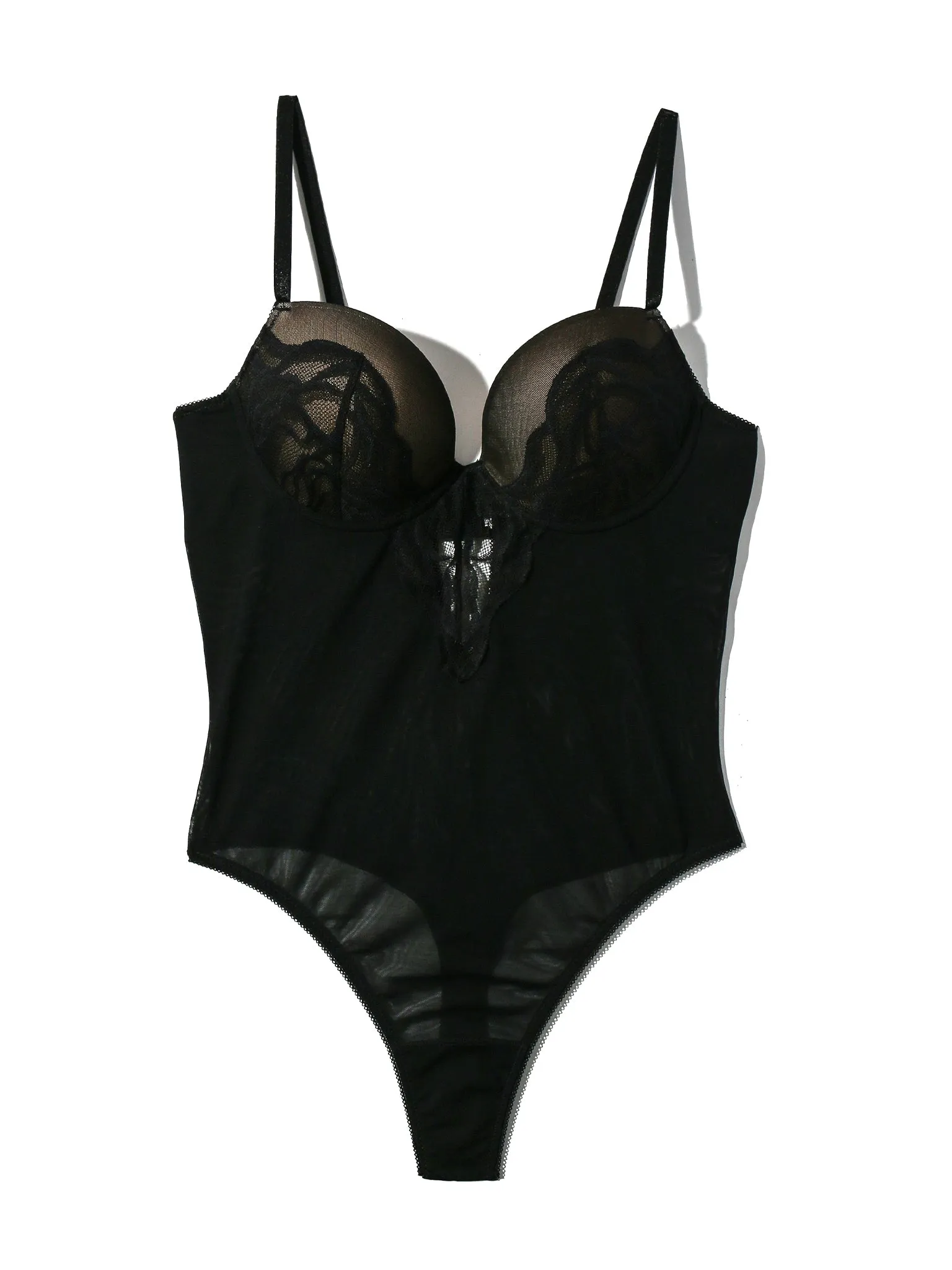 &oh Dark Romance Underwire Bodysuit Black Sale