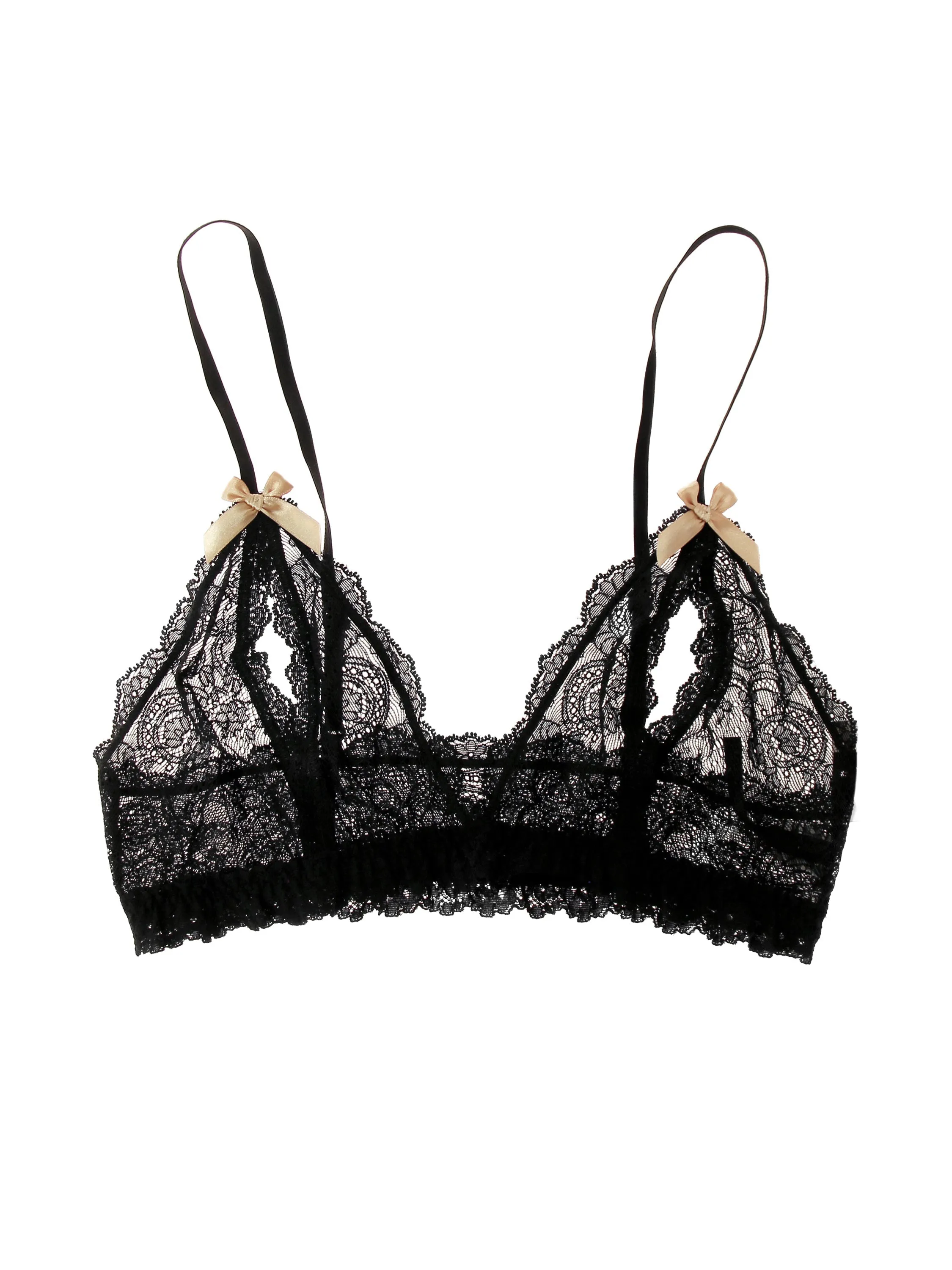 &oh Luxe Lace Open Bralette