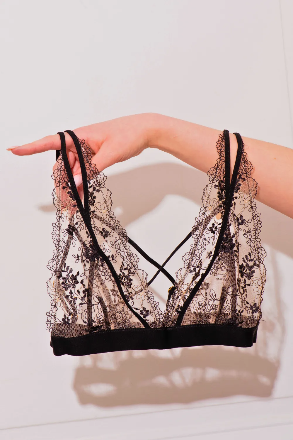 Aprs Minuit Triangle Bra Black