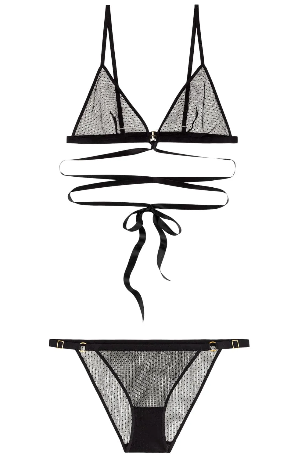 Bote  Dsir Jeux De Nuit Triangle Bra & Brief