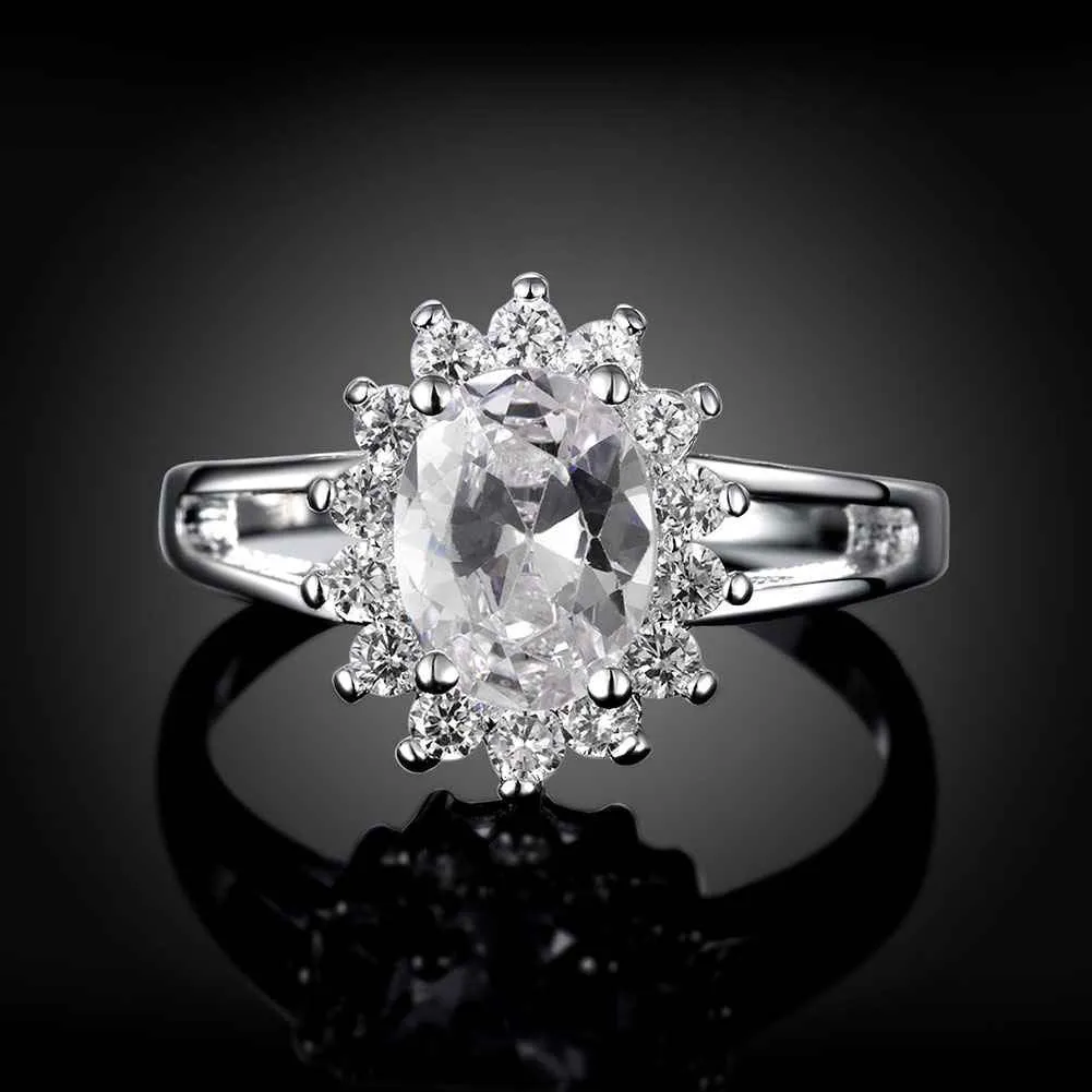 Christmas gift silver plated ring jewelryDan Taiyang Inlay ring 145 ELY
