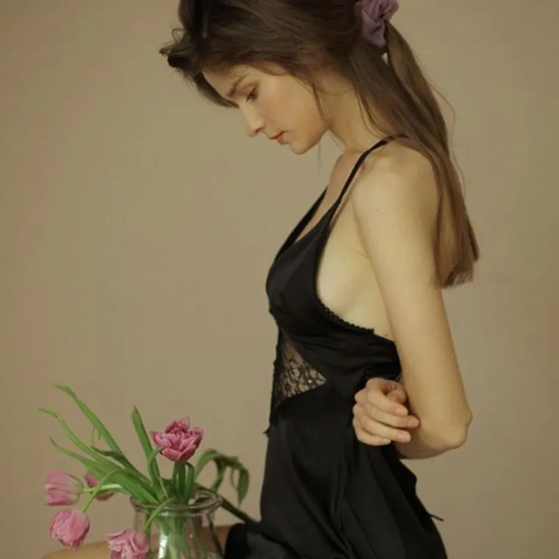 Criss Cross Lace up Nightdress