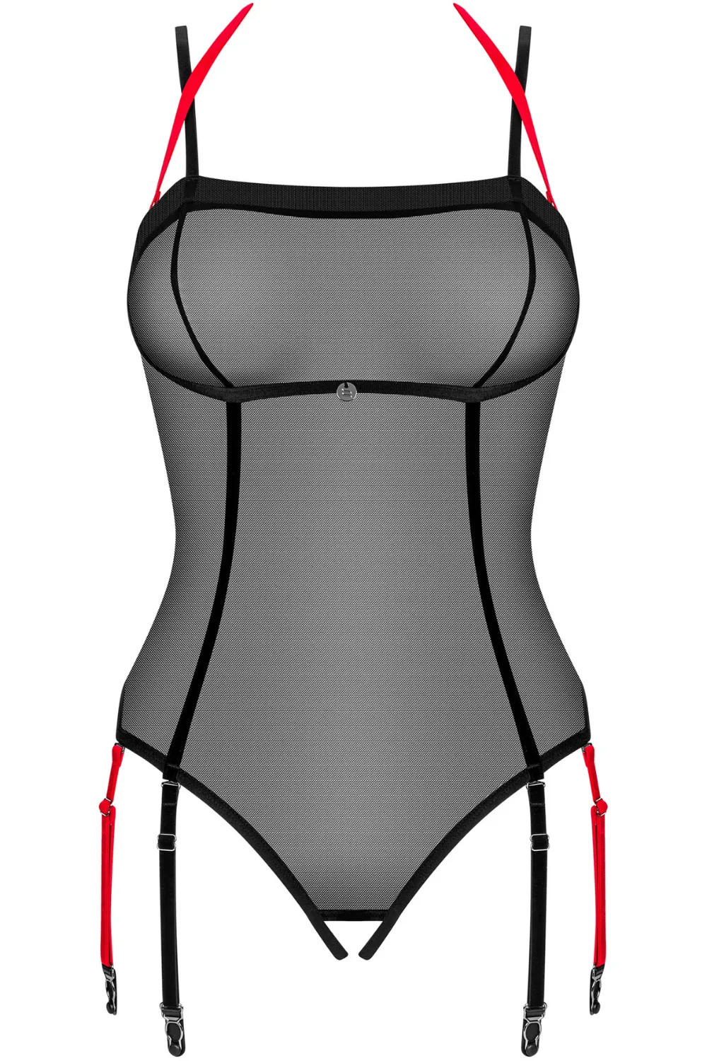 Glandez Crotchless Teddy