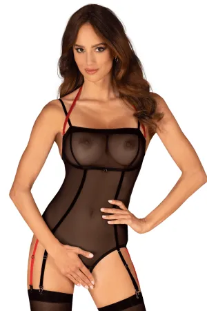 Glandez Crotchless Teddy