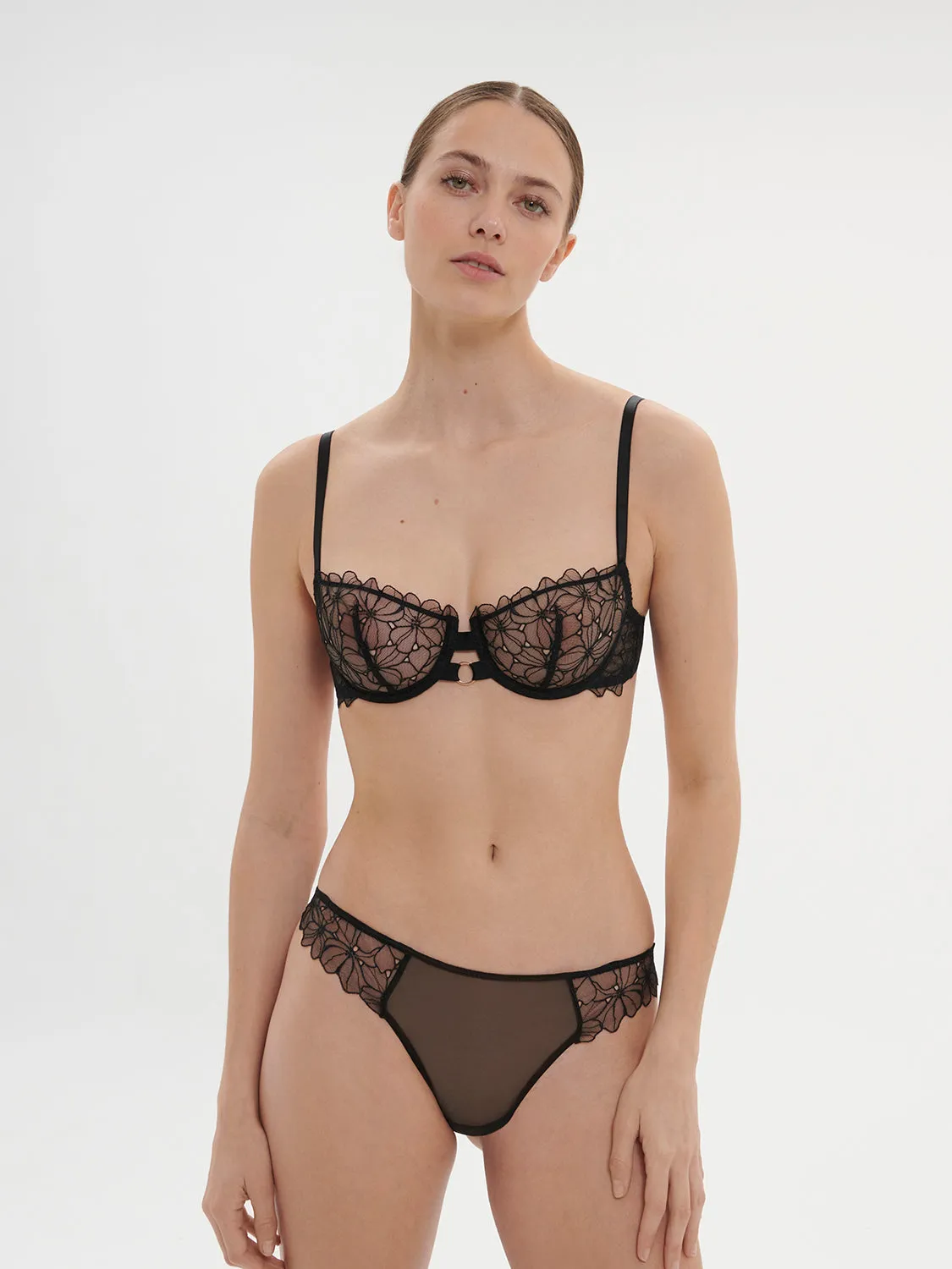 Jeanne Sheer Demi - Black
