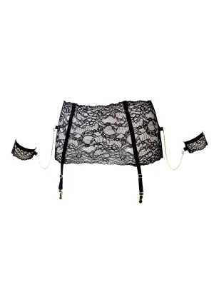 Le Petit Secret Garter Belt (Black)