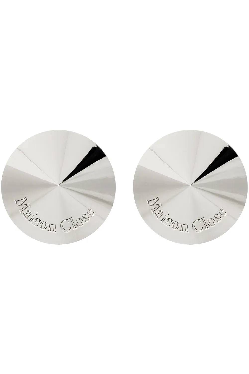 Les Ftiches Nipple Pasties Silver