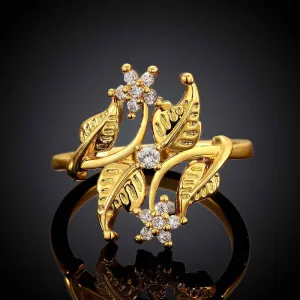 online shopping india 18k gold plated rings for men more Maple Leaf anel masculino fine jewelry SKGR 51 ELY