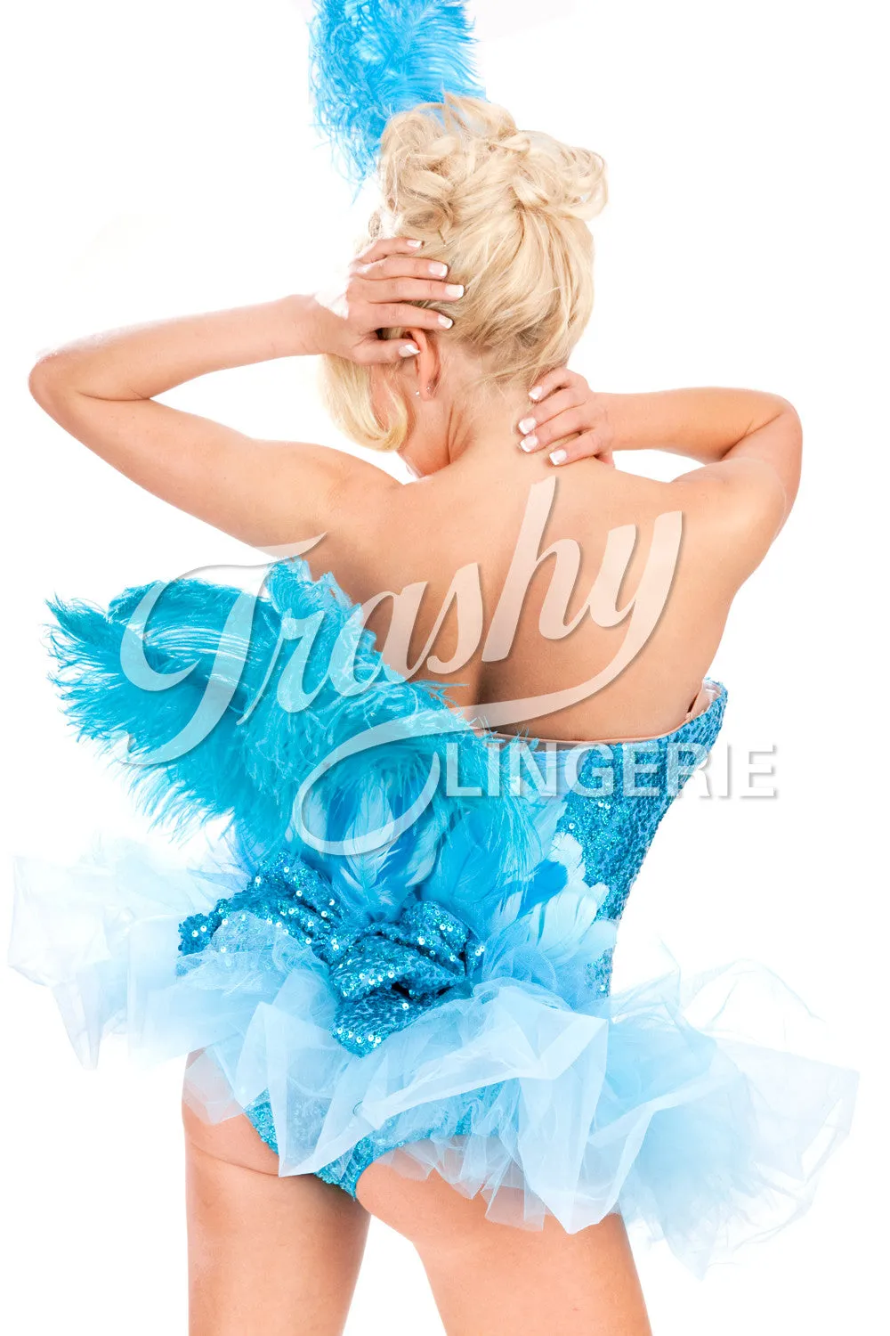 Sequined Showgirl Tail
