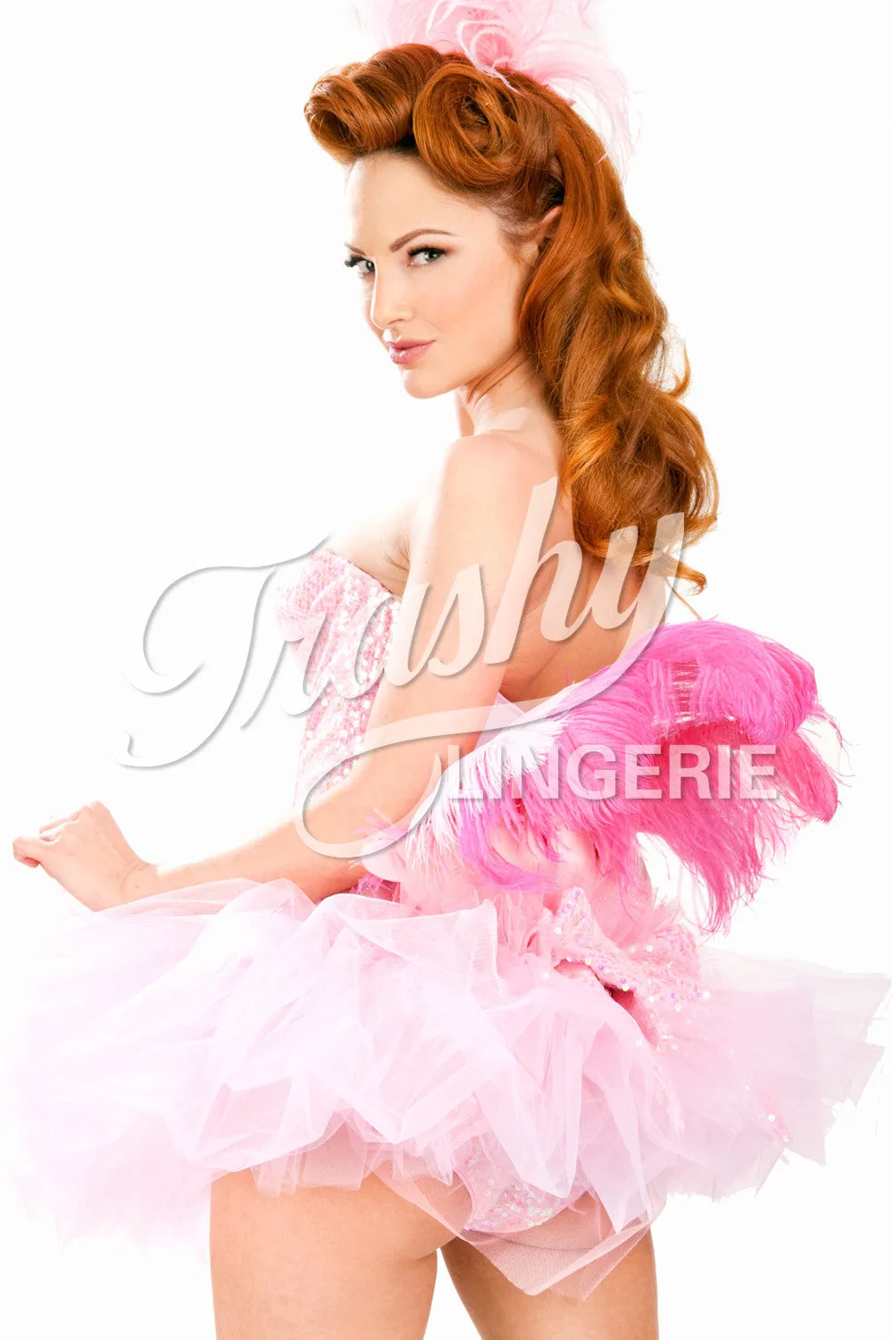 Sequined Showgirl Tail