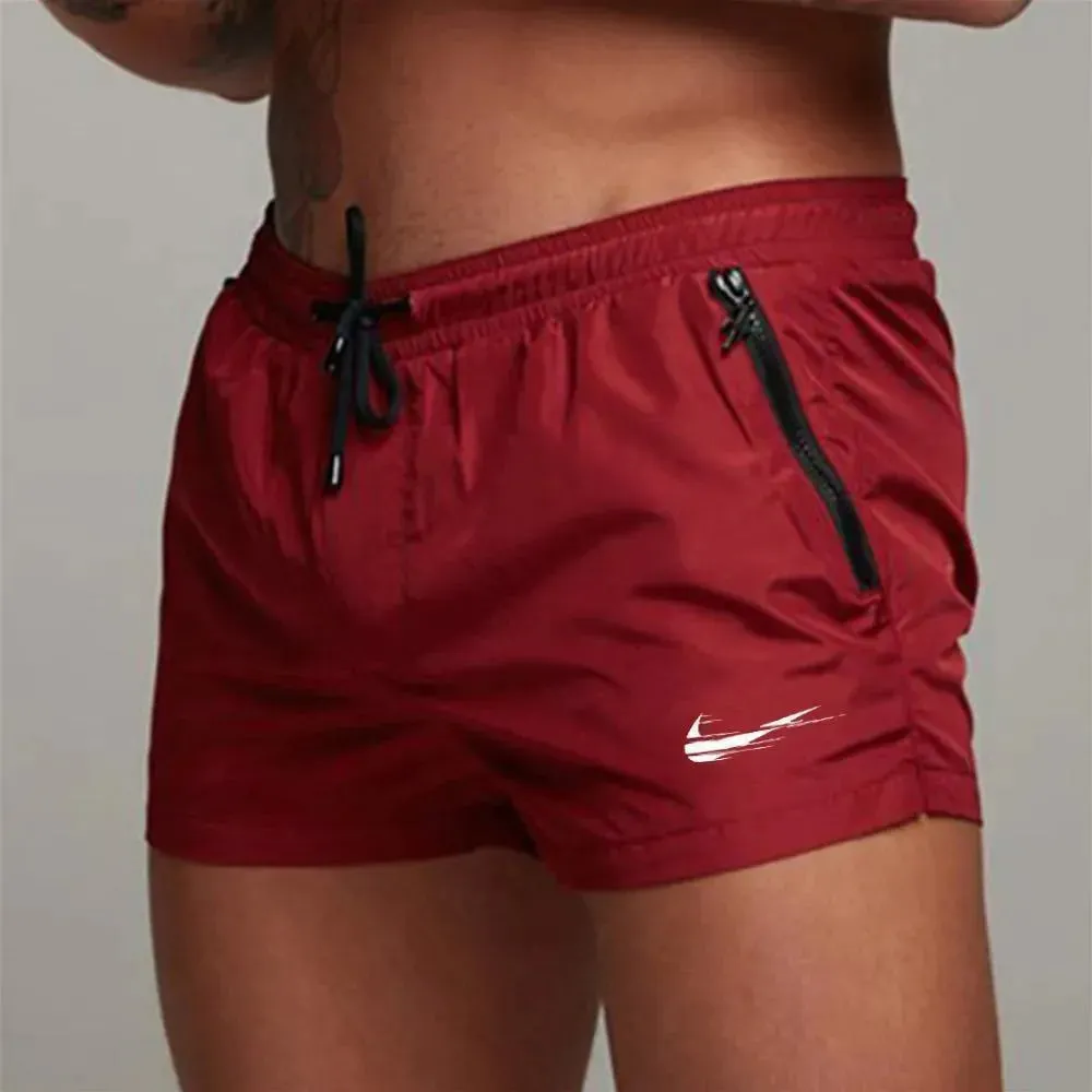 Side Pocket Swim Shorts For Men