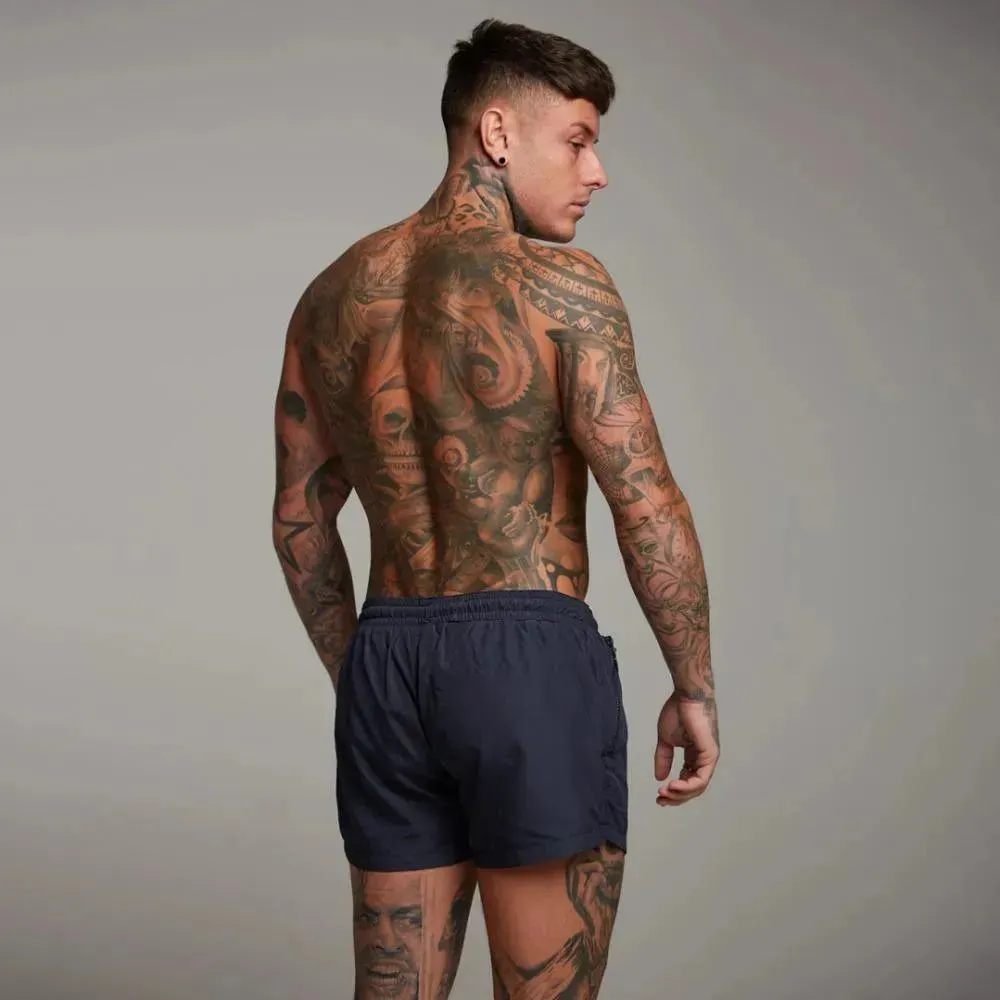 Side Pocket Swim Shorts For Men
