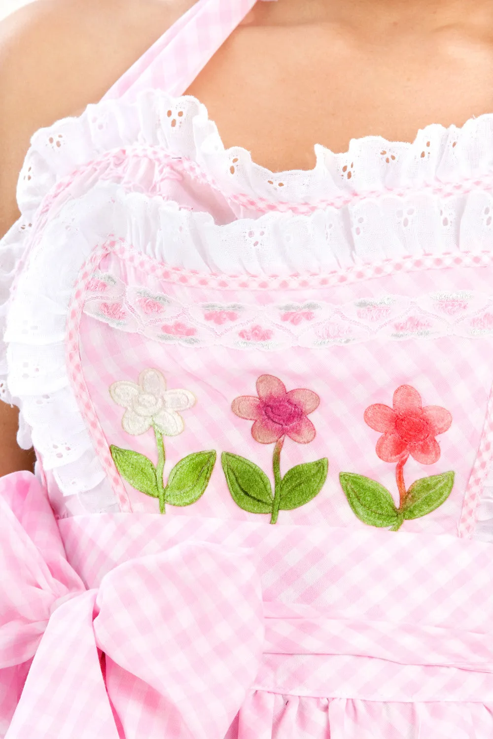 Stepford Double-Layer Apron Dress